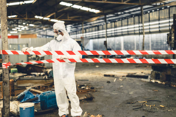 Professional Drug Lab Cleanup technician working in Washington, PA